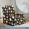 thumbnail image 4 of Renewold Cute Ghost Pumpkin Cover for Recliner Chair Non-Slip Dog Chair Cover 4 Pieces Couch Slipcover Recliner with Elastic Bottom and Side Pocket Halloween Decor fot Kids, Pets, Dogs, 4 of 8