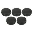 thumbnail image 2 of Transemion 5pcs Empty Aluminum Jars Cosmetic Screw Balm Lip Lid Cans Containers Black 10ml 1Set, 2 of 6