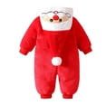thumbnail image 5 of OJSFQUFP Baby Cute Hooded Outfit Infant Baby Colorful Plush Tail Funny Cosplay for Christmas, 5 of 8