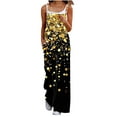 thumbnail image 3 of QATAINLAV Multicolor Jumpsuits for Women with Pockets Loose Sleeveless Sling Overalls Casual Button Wide Leg Onesie Pants Rompers, 3 of 6