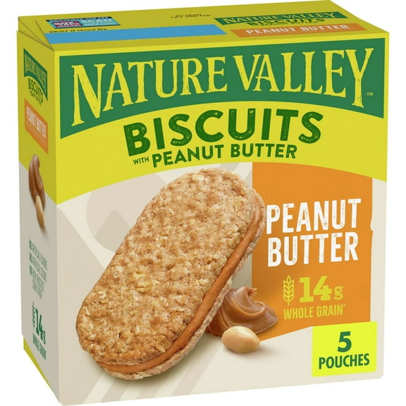 2X - Nature Valley Peanut Butter Biscuits - 1.35/5ct