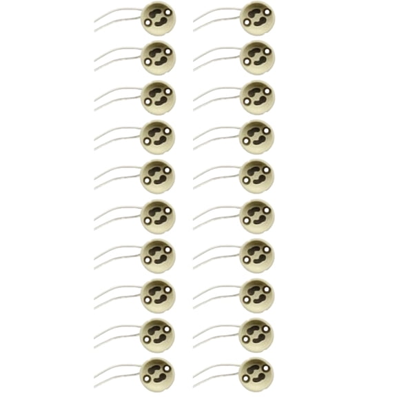 20 Pack Wire Connection Socket for GU10 Base LED or Halogen Light Bulb