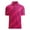 Rouge, variante sur WEIYLL Hauts d'Été pour Femmes, Polo à Col à Revers Ample à Manches Courtes, Haut Noir, Tailles G