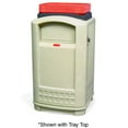 thumbnail image 1 of 3963 Plaza Container with Tray Top, 50-GAL, Beige, 1 of 1