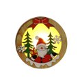 thumbnail image 1 of Decoración de Navidad delicada portátil Colgante de iluminación de madera Colgante de decoración de CACAGOO Colgante, 1 of 7