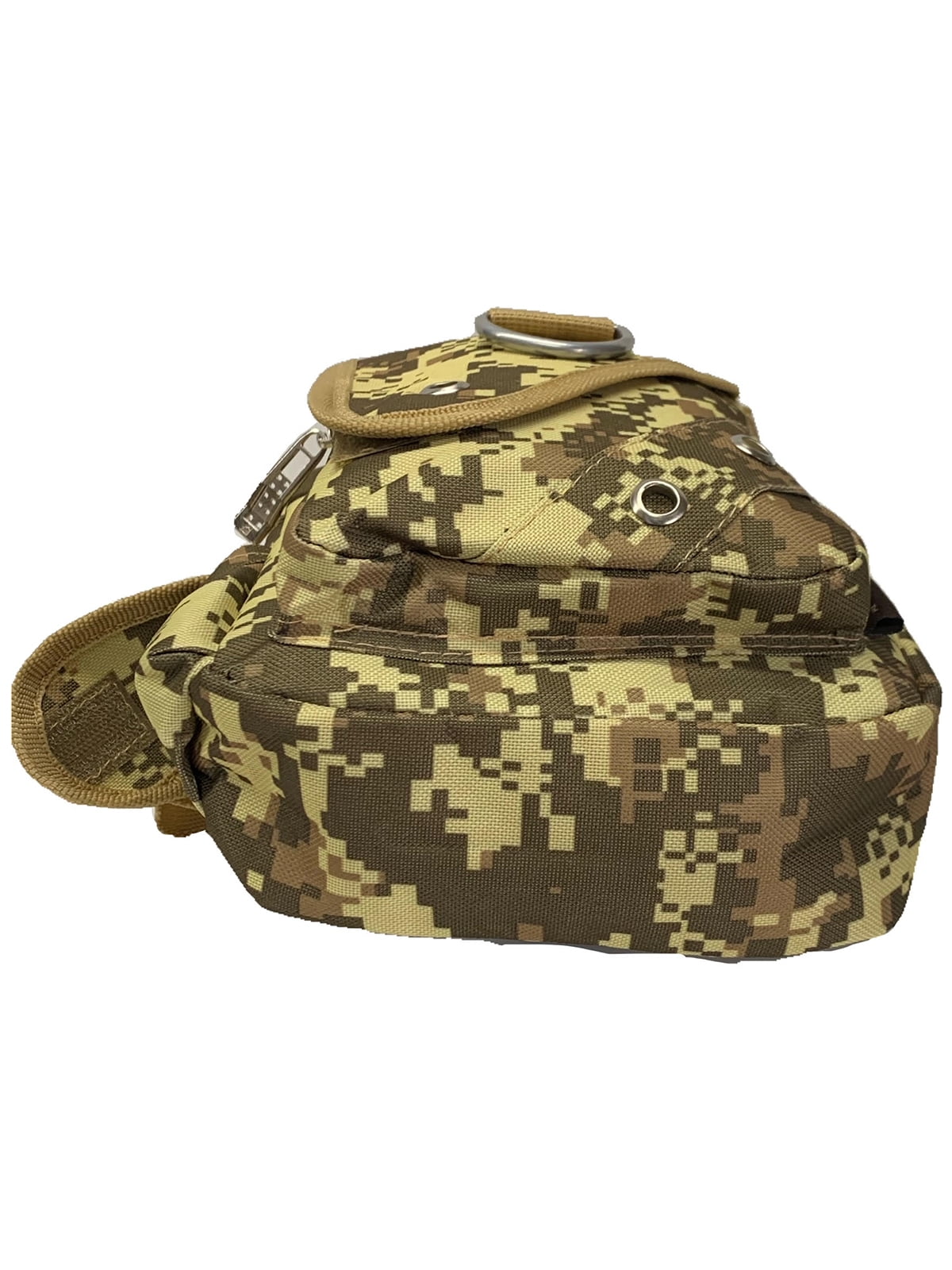 Gravity Trading Front Flap Crossbody Adjustable Sling Bag - Digi Camo