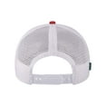 thumbnail image 2 of Legacy  Mid-Pro Snapback Trucker Cap, Cardinal & White - Adjustable Size, 2 of 5