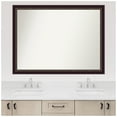 thumbnail image 6 of Amanti Art Custom Wall and Bathroom Mirror (36.25 x 48.25 in.), Signore Bronze Frame, 6 of 7