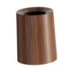 thumbnail image 3 of Cubo de basura con imitación de madera y tapa abierta, diseño vintage moderno. 8 litros, 3 of 9