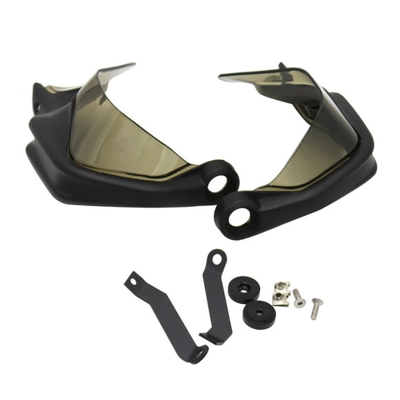 Graflsoa Universal Handguard Shields for Honda NC700X CB650F CTX700 NC750X 2014-2018, Brown ABS Plastic, Easy Installation, Crash Protection, Cold Wind & Mud Defense, 2-Piece Set