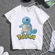 thumbnail image 1 of Camiseta de Pokémon para niños y niñas, camisa de manga corta con estampado de dibujos animados de Pikachu, ropa de verano, 1 of 4