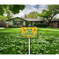 thumbnail image 4 of Eveokoki Stay Off Grass Sign with Metal Stakes, 12" x 8" Stay Off Grass Aluminum Signs, UV Protected, Weatherproof, Ink Printing, Fade Resistant, Easy to Mount, 4 of 6