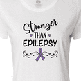 thumbnail image 4 of Inktastic Epilepsy Awareness Ribbon Support Walk Women's T-Shirt, 4 of 5