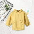 thumbnail image 4 of Boys And Girls Fuzzy Fleece Pullover Hoodies Sweatshirt Casual Loose Outwear Coat With Pockets 1-6 Years, 4 of 8