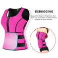 thumbnail image 5 of FIEWESEY Women Waist Trainer Corset Sauna Thermo Sweat Weight Loss Body Shaper Corset (Pink, 3XL), 5 of 6