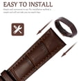 thumbnail image 4 of WIFKLSIIPG 【18mm】 Universal Leather Watchband Accessory Compatible with Multiple Watch Fashionable and Versatile Design, 4 of 5