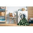 thumbnail image 2 of Ahgly Company Machine Washable Indoor Square Transitional Night Black Area Rugs, 8' Square, 2 of 7