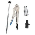 thumbnail image 2 of 9.8 in Locking Pliers, Quick Release Rod Locking Pliers Slide Hammer Puller Easy To Use Robust Steel  for Nail Bolt Pin Removal, 2 of 7