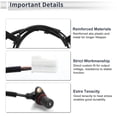 thumbnail image 3 of Unique Bargains ABS Wheel Speed Sensor Rear Right ABS Sensor Anti-lock Braking System Sensor No.956813E111/956813E110 for Kia Sorento 2002-2006, 3 of 7