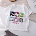 thumbnail image 2 of Camiseta de Hello Kitty Melody para niños, ropa informal de Anime Sanrio, Kawaii, Y2k, 2 of 4