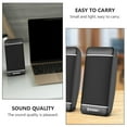 thumbnail image 2 of Shisuyan 1 Pair USB Loudspeaker Practical Desktop Computer Speakers for Home Use, 2 of 9