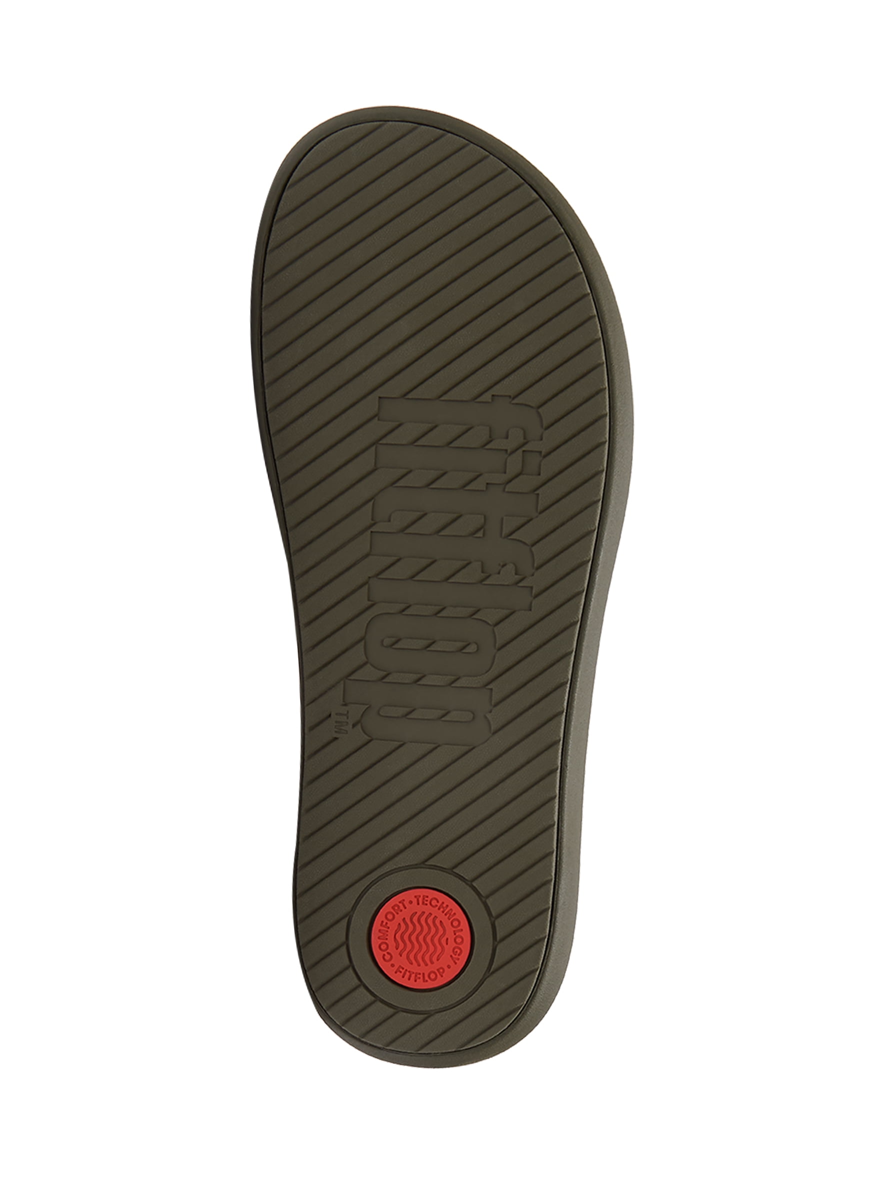 Fitflop Men's Iqushion Two-Stripe Webbing Flip-Flops