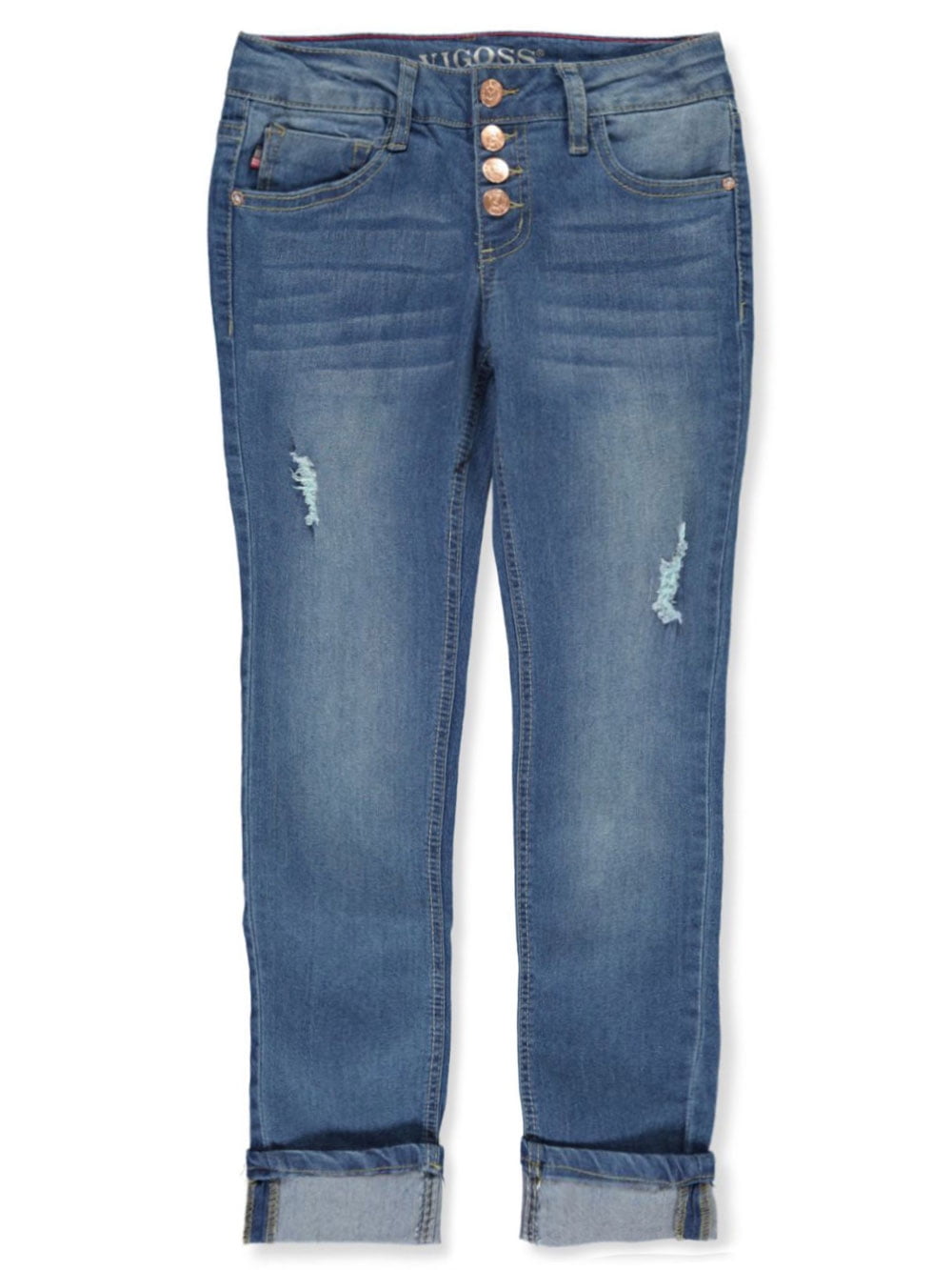 Vigoss Girls' Jagger Skinny Button Fly 