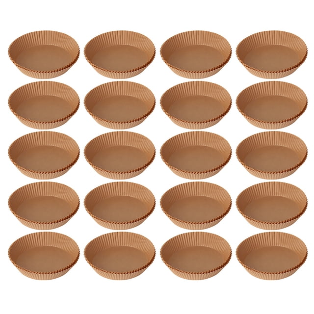 MasteelfCA 100pcs Air Fryer Paper Liners Disposable Baking Paper Oil proof Paper Liner