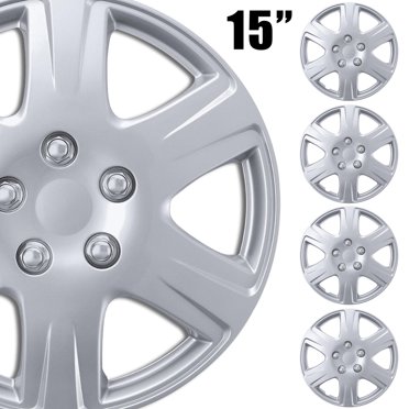 4 PCS 15 Wheel Rim Cover Hub Cap fit for Nissan Versa 2007-2025 R15