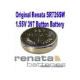thumbnail image 3 of Renata 397/396 - SR726 Silver Oxide Button Battery 1.55V - 2 Pack, 3 of 3
