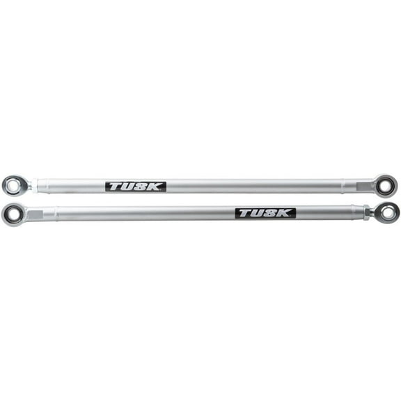 Tusk Mohawk Extreme Duty Upper Radius Rods Silver For POLARIS RZR XP 4 TURBO EPS 2016