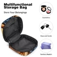 thumbnail image 4 of Collie Sanitary Napkin Bag Period Purse Small Storage Bag Pouch Case Travel Organizer Zipper Pouch 4.7x6.6x6.6 in Velvet Oxford Cloth Sponge Fabric Storage Bag for Sanitary Napkins, 4 of 6