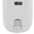 thumbnail image 4 of Souris sans fil 2,4 GHz Bluetooth double mode, 3 DPI, réglable, fonctionnement silencieux, ergonomique, rechargeable, pour ordinateur portable, argent, 4 of 4