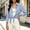 Blue, variant on Long Sleeve Shirts for Women Plaid Shirts Oversized Shirts Plus Size Tops Fall Outfits Fall Tops Basic Shirts Flowy Tops Vacation Outfits Summer Work Tops Workout Tops