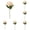 Light Yellow, variant on Realistic Artificial Hydrangea Large Flowers, Artificial Dry Flowers for Outdoor Wedding Christmas Office, Family Party Living Room Table Decoration