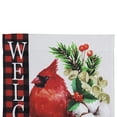 thumbnail image 5 of Northlight Cardinal "Welcome" Outdoor Christmas Garden Flag - 18" x 12.5", 5 of 5