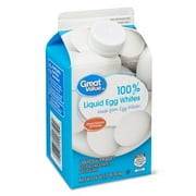 Great Value 100% Liquid Egg Whites, 16 oz