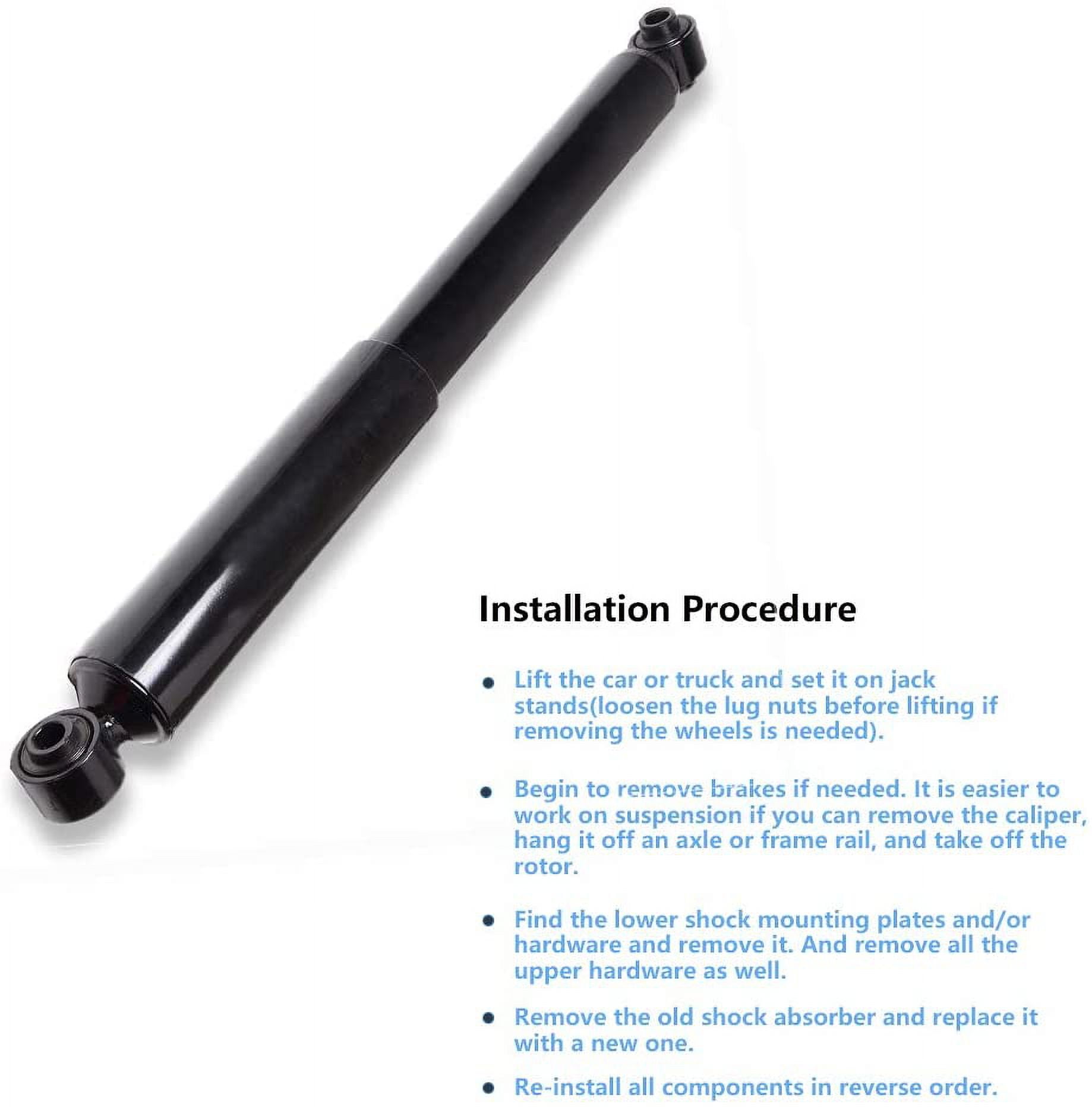 Shocks Struts,ECCPP Rear Shock Strut Absorbers Kits fit for 2004 2005 2006 2007 2008 2009 2010 2011 2012 for Nissan Titan Compatible with 345042 37252