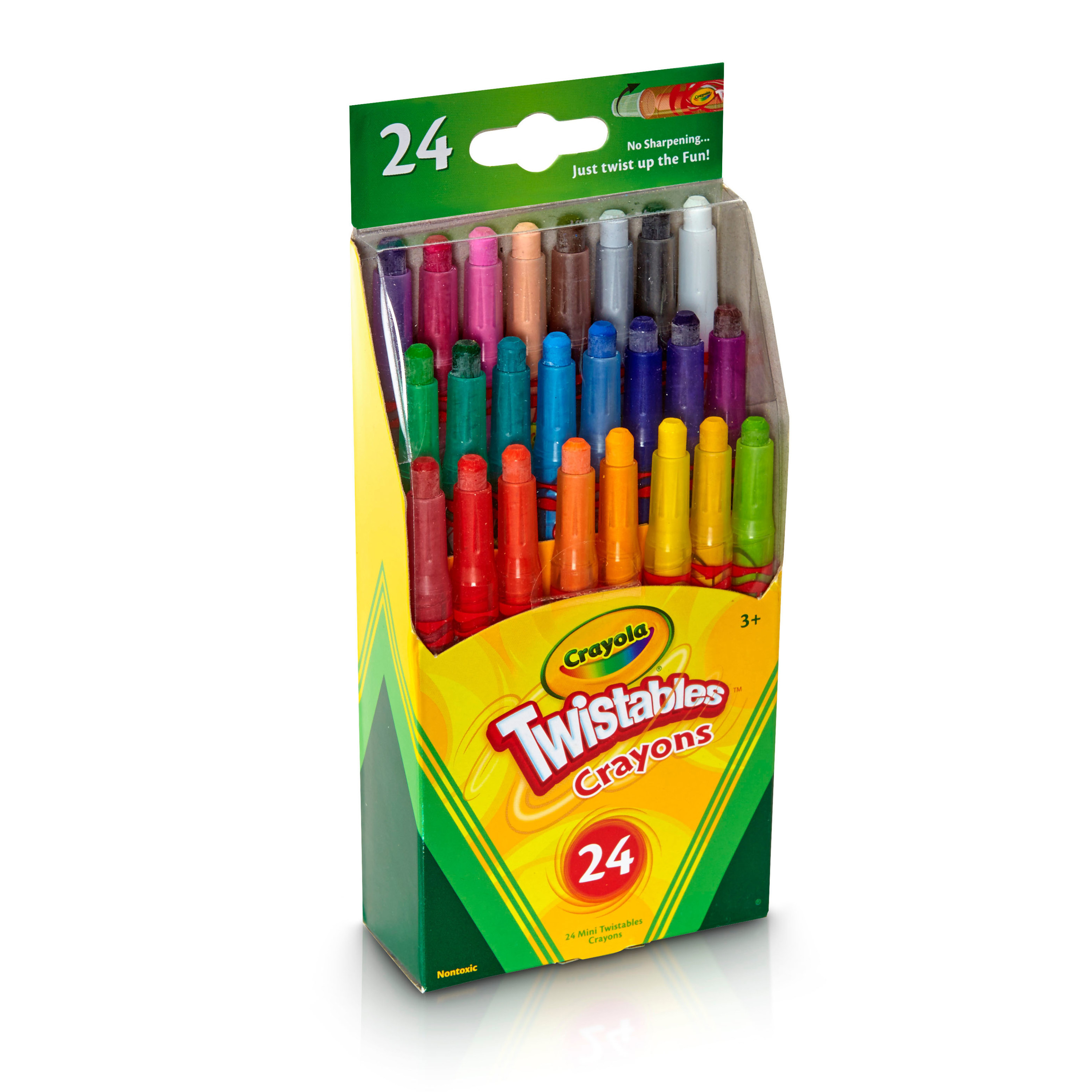 Crayola Twistables Mini Crayon Set, 24 Ct, Back to School Supplies, Multi-Color - image 3 of 5
