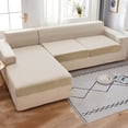 thumbnail image 4 of DONGPAI Stretch 1/2/3/4 Seaters Sofa Seat Cushion Cover Chair Couch Sofa Slipcover Furniture Protector, 4 of 6