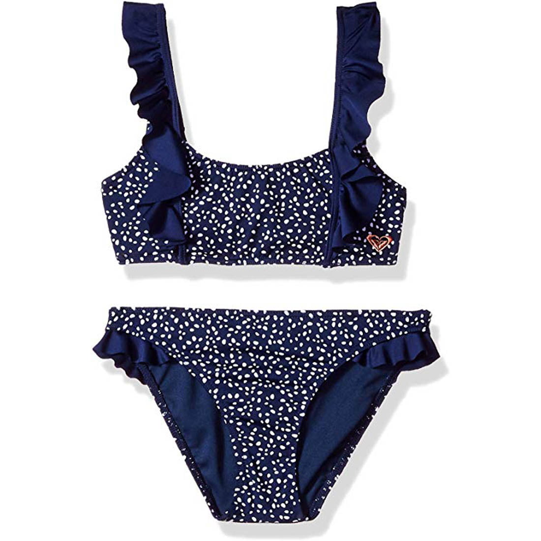 Roxy Girls Seaside Lover Athletic Bralet Bikini Set 