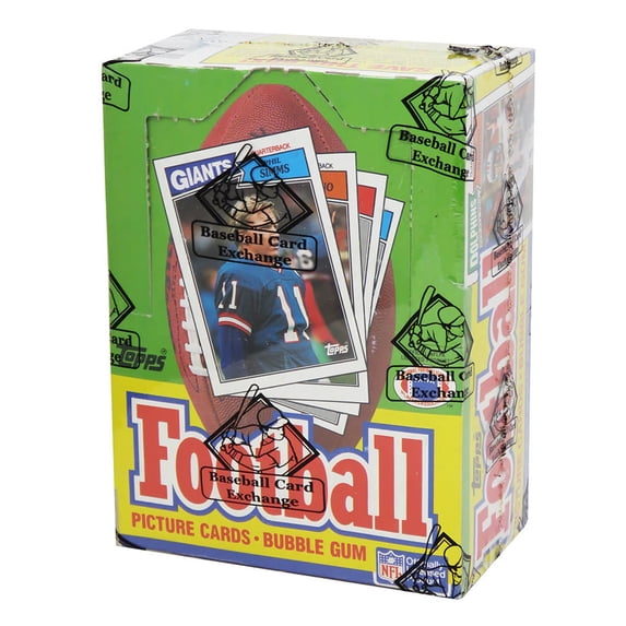 1987 Topps Football Unopened Wax Box BBCE Sealed Wrapped - 36 Packs