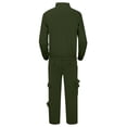 thumbnail image 3 of Men's Casual Athletic Tracksuit 2 Piece Outfits Athletic Quarter Zipper Tracksuit Jacquard Jogging Set Jackets And Pants Outfit Athletic Jogging Fall Winter Tracksuit, 3 of 6