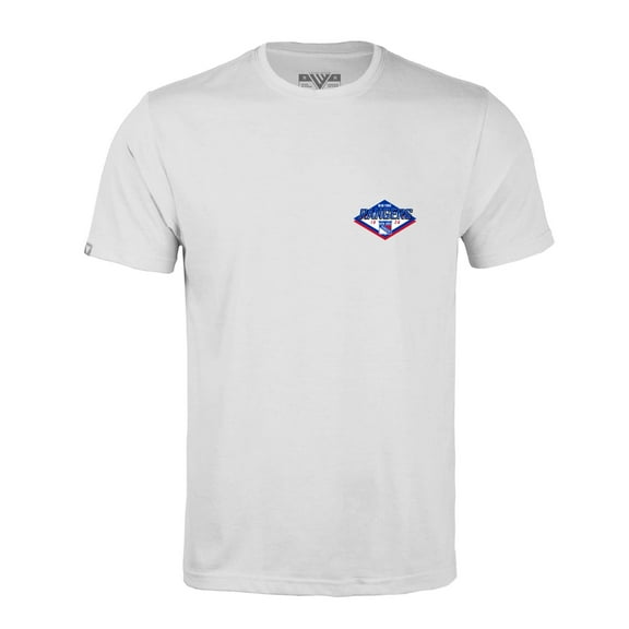 Men's Levelwear White New York Rangers Richmond Club Patch 2.0 T-Shirt
