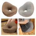thumbnail image 1 of 2 uds cojín de asiento de moda suave duradero sala de estar silla de escritorio almohada para sentarse gris shamjiam Cojín del asiento, 1 of 9