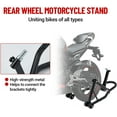 thumbnail image 4 of Motorcycle Rear Wheel Stand with U Fork Swingarm Spool - 850 lbs Capacity Lift Jack Compatible with Multiple Brands, 4 of 5