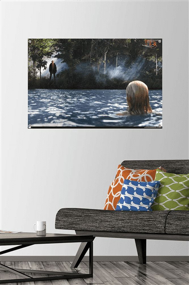 Friday the 13th - Landscape Wall Poster with Pushpins, 22.375" x 34"