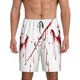 thumbnail image 1 of Fotbe Bloody Hand Pantalones Cortos de Pijama para Hombre, Ropa de Dormir, Pantalones de Pijama Cortos para Hombre-Small, 1 of 6