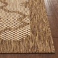 thumbnail image 4 of Well Woven Sunna Brown & Beige Indoor/Outdoor Flat Weave Pile Moroccan Trellis Pattern 5x7 (5'3" x 7'3") Area Rug, 4 of 10