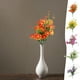 thumbnail image 1 of Crisantemos artificiales simulados, plantas acuáticas artificiales, arreglos florales para sala de estar, comedor o jardín, arreglos florales para exteriores, tamaño grande, aspecto, 1 of 9